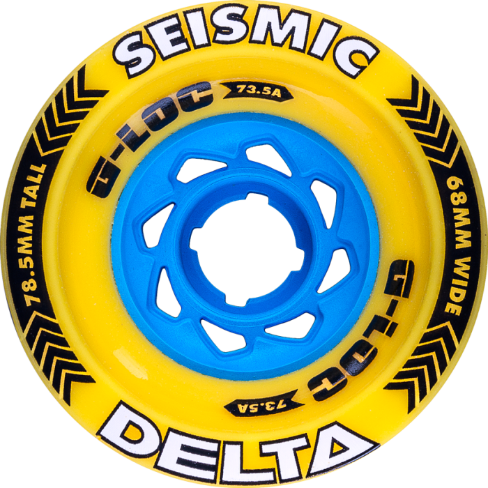 SEISMIC Delta 78,5 mm 73,5A Jaune G-LOC