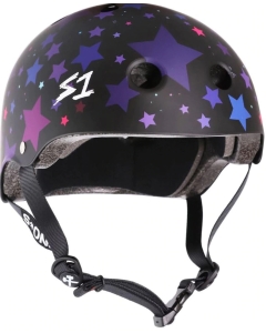 Casque S-ONE HELMET LIFER BLACK MATTE STAR L