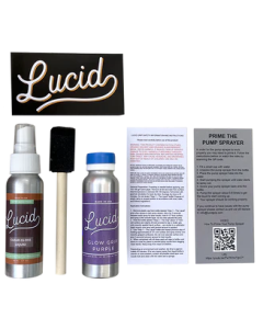 Spray grip LUCID GRIP Glow Purple