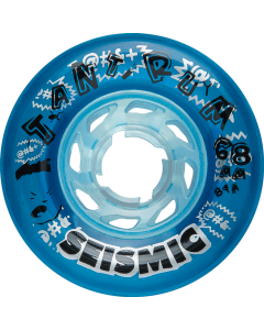 Kerekek SEISMIC Tantrum 68mm 81A Crystal Clear Blue Premium Clear