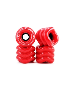 Roues SHARK WHEEL California Roll 60mm 78A Red (x4)