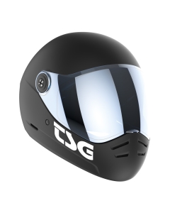 Casco TSG Pass 2.0 (+Visera) XS Black Satin
