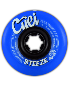 Roues CUEI Steeze 70mm 83A Bleu Noir (x4)