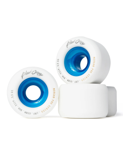 Roues BLOOD ORANGE Morgan Pro Series 65mm 84A Blanc Bleu (x4)