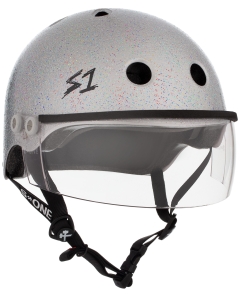S-ONE HELMET LIFER VISOR SILVER GLITTER - Taille - M