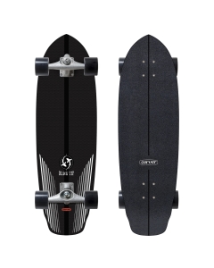 Surfskate CARVER Black Tip Carbon 32.5" CX