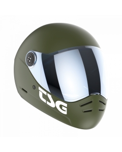 Casco TSG Pass 2.0 (+Visera) L Olive Satin