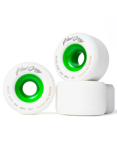 Wielen BLOOD ORANGE Morgan Pro Series 70mm 80A wit groen (x4)