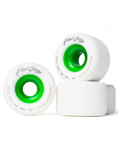 Roues BLOOD ORANGE Morgan Pro Series 70mm 80A Blanc Vert (x4)