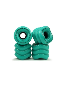 Roues SHARK WHEEL California Roll 60mm 78A Turquoise (x4)
