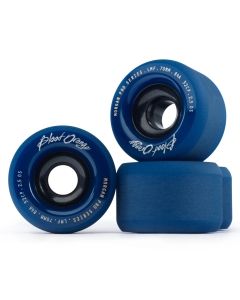 Roues BLOOD ORANGE Morgan Pro Series 70mm 84A Midnight Navy (x4)