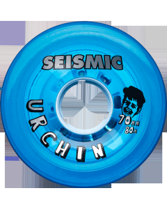 Kerekek SEISMIC Urchin 70mm 80A Crystal Clear Blue Premium