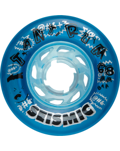 Roues SEISMIC Tantrum 72mm 80A Crystal Clear Bleu Premium Clear