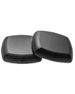 Slide Pucks SEISMIC Premium Extra-Hard Large Hex 88.9mm Black