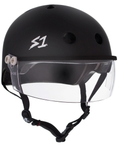 Bescherming S-ONE Helmet Lifer Visor Mat Zwart - XXL