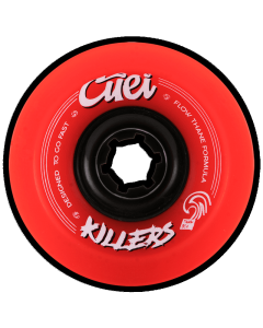 Kerekek CUEI Killers Flowthane 74mm 80A Red Black (x4)