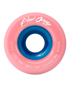 Roues BLOOD ORANGE Morgan Pro Series 70mm 84A Coral (x4)