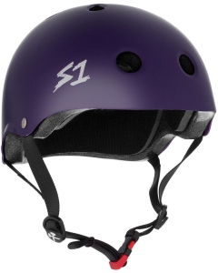 Bescherming S-ONE Helm Mini Lifer Paars Mat - XS