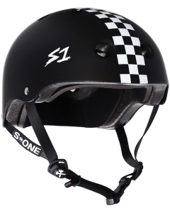 Casco S-ONE Lifer M Black Matte Checkers