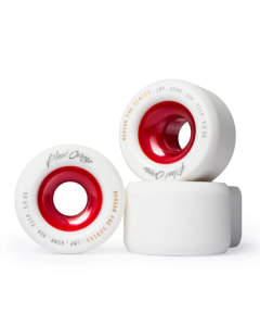Roues BLOOD ORANGE Morgan Pro Series 65mm 82A Blanc Rouge (x4)