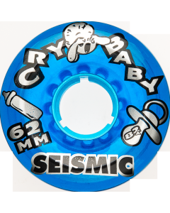 Kerekek SEISMIC Cry Baby 62mm 82A Crystal Clear Premium