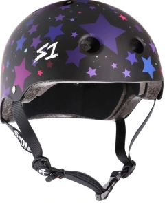 Casque S-ONE HELMET LIFER BLACK MATTE STAR L