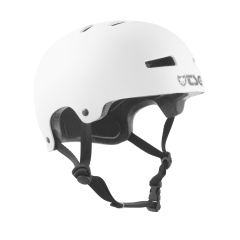 TSG HELMET EVOLUTION SOLID COLOR YOUTH SATIN WHITE