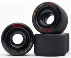 Wheels BLOOD ORANGE Morgan Pro Series 60mm 82A Black (x4)