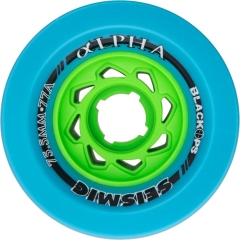Wheels SEISMIC Alpha 75.5mm 77A Blue BlackOps