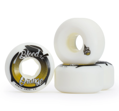 Ruedas BLOOD ORANGE Street Conical 55mm 99A Blanco (x4)