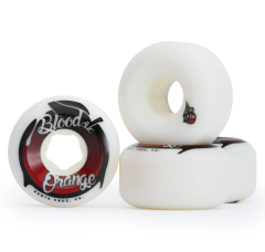Rollen BLOOD ORANGE Street Conical 57mm 99A Weiß (x4)