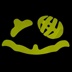 Protective gear Tsg Adult Helmet Pad Kit Dc Neon M (Neon) 75044-40-006