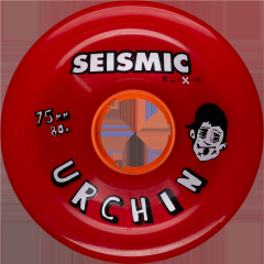 Koła SEISMIC Urchin 75mm 80A Opaque Red Elixir