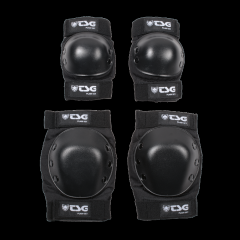 Ochraniacze Tsg Plain-Set Black - Taille S