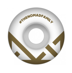 Skate Räder Nomad_Skateboards Nomad Wheels 83B Crown Gold - Diamètre - 53 Mm