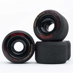 Wheels BLOOD ORANGE Morgan Pro Series 65mm 82A Black (x4)