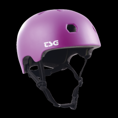 Casque TSG Meta Solid Color Satin Purple Magic - Taille Xxs/Xs