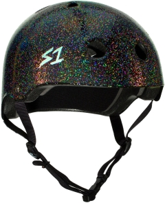 S-ONE HELMET LIFER BLACK GLOSS GLITTER - Taille - XL