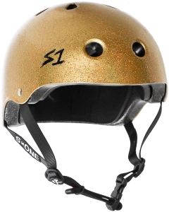 S-ONE HELMET LIFER GOLD GLOSS GLITTER - Taille - S