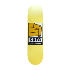 Deck SOFA SKATEBOARDS DECK MISC1 8.0 Gelb 