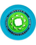 Roues SEISMIC Alpha 75,5 mm 77A Bleu BlackOps