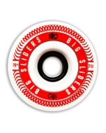 Ruote CUEI Sliders 65mm 78A Bianco Rosso (x4)