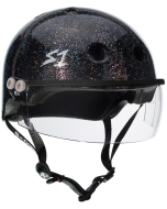 Ochrony S-ONE HELMET LIFER VISOR BLACK GLOSS GLITTER - XL