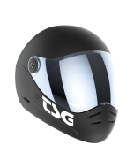 Casque TSG Pass 2.0 (+visière) XS Black Satin