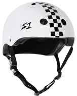 Přilba S-ONE Mega Lifer M White Checkers
