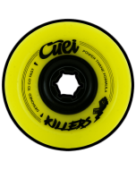 Rollen CUEI Killers 74mm 80A Gelb Schwarz (x4)