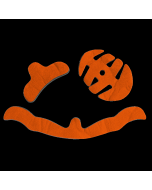 Schutzausrüstung Tsg Adult Helmet Pad Kit Dc Orange S (Orange) 75044-30-005