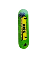 Tavola SOFA SKATEBOARDS DECK HOTDOG3 8.375 Verde 