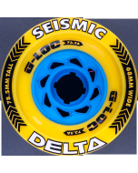 Roți SEISMIC Delta 78.5mm 73.5A Galben G-LOC