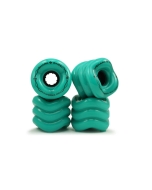 Roues SHARK WHEEL California Roll 60mm 78A Turquoise (x4)